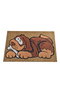 Conceptum Felpudo de PVC Perro Multicolor 40 x 60 cm